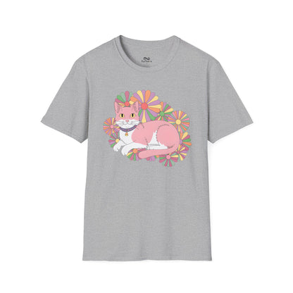Vintage Graphic Cat Unisex T-Shirt