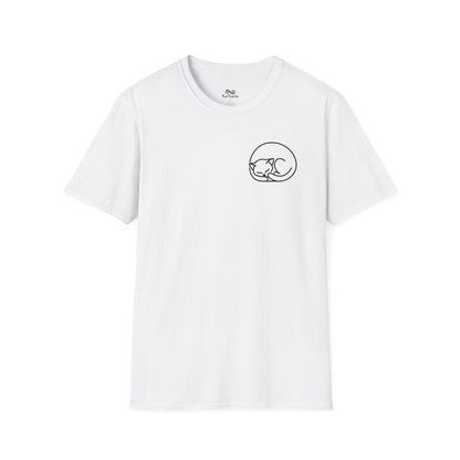 Outline Cat Unisex T-Shirt
