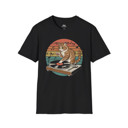 Retro Vintage Graphic Cat Unisex T-Shirt