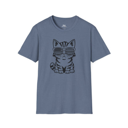 Outline Cat Unisex T-Shirt