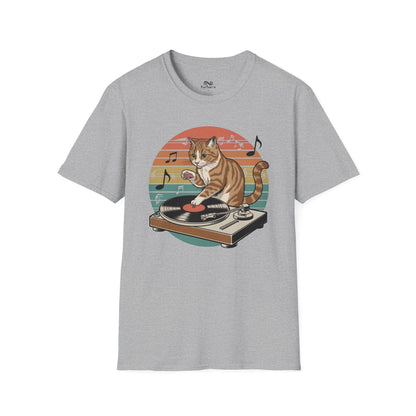 Retro Vintage Graphic Cat Unisex T-Shirt