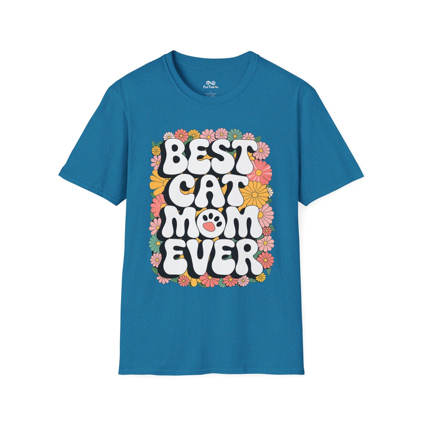 Best Cat Mom Ever Graphic Cat Unisex T-Shirt