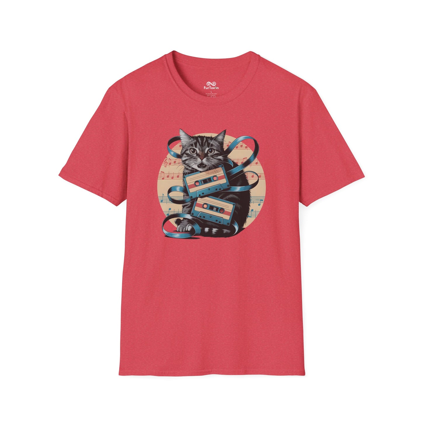 Retro Sun Vintage Graphic Unisex Cat T-Shirt