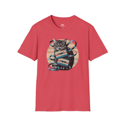 Retro Sun Vintage Graphic Unisex Cat T-Shirt