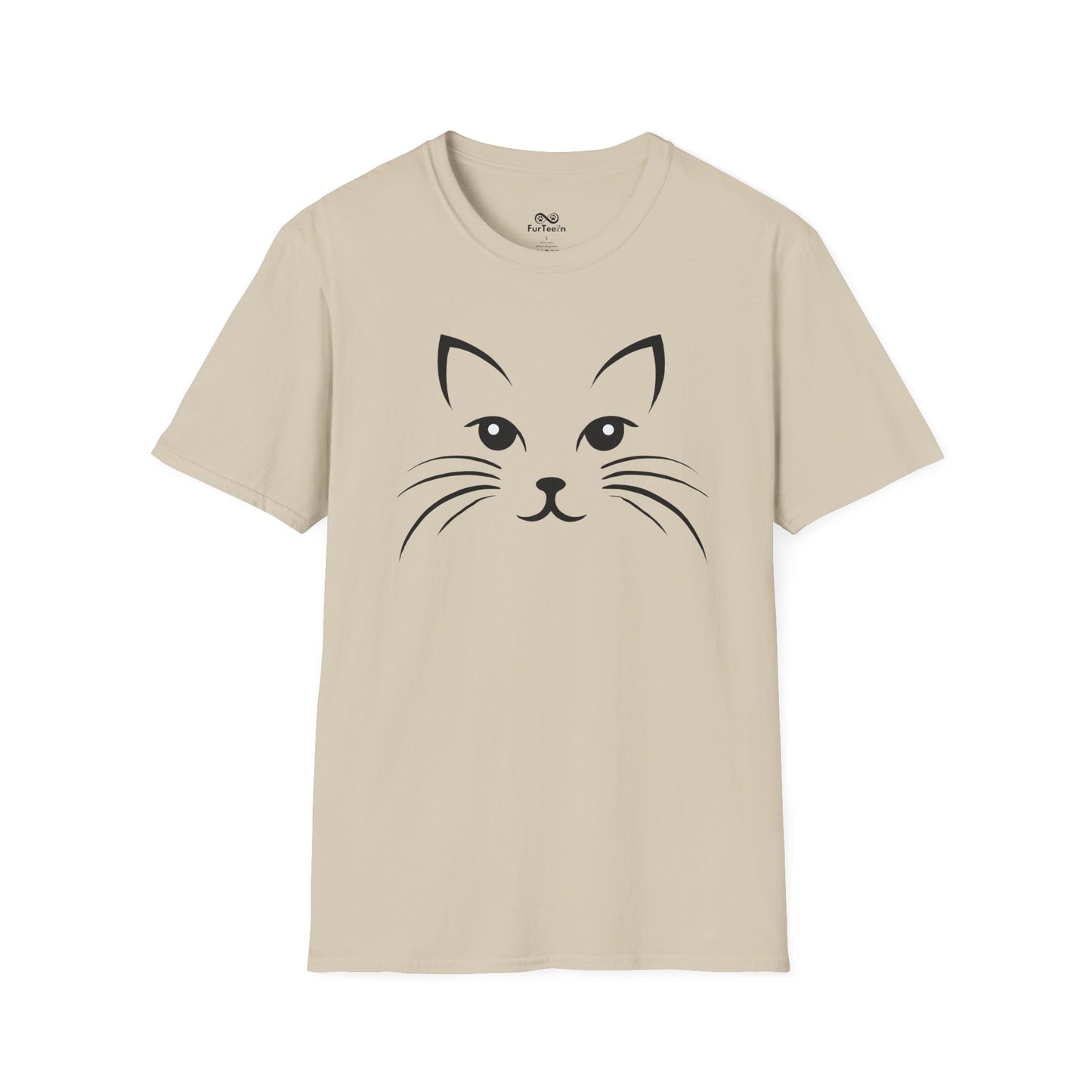Minimalist Cat Unisex T-Shirt
