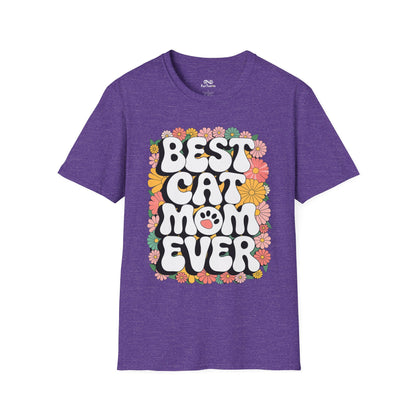 Best Cat Mom Ever Graphic Cat Unisex T-Shirt
