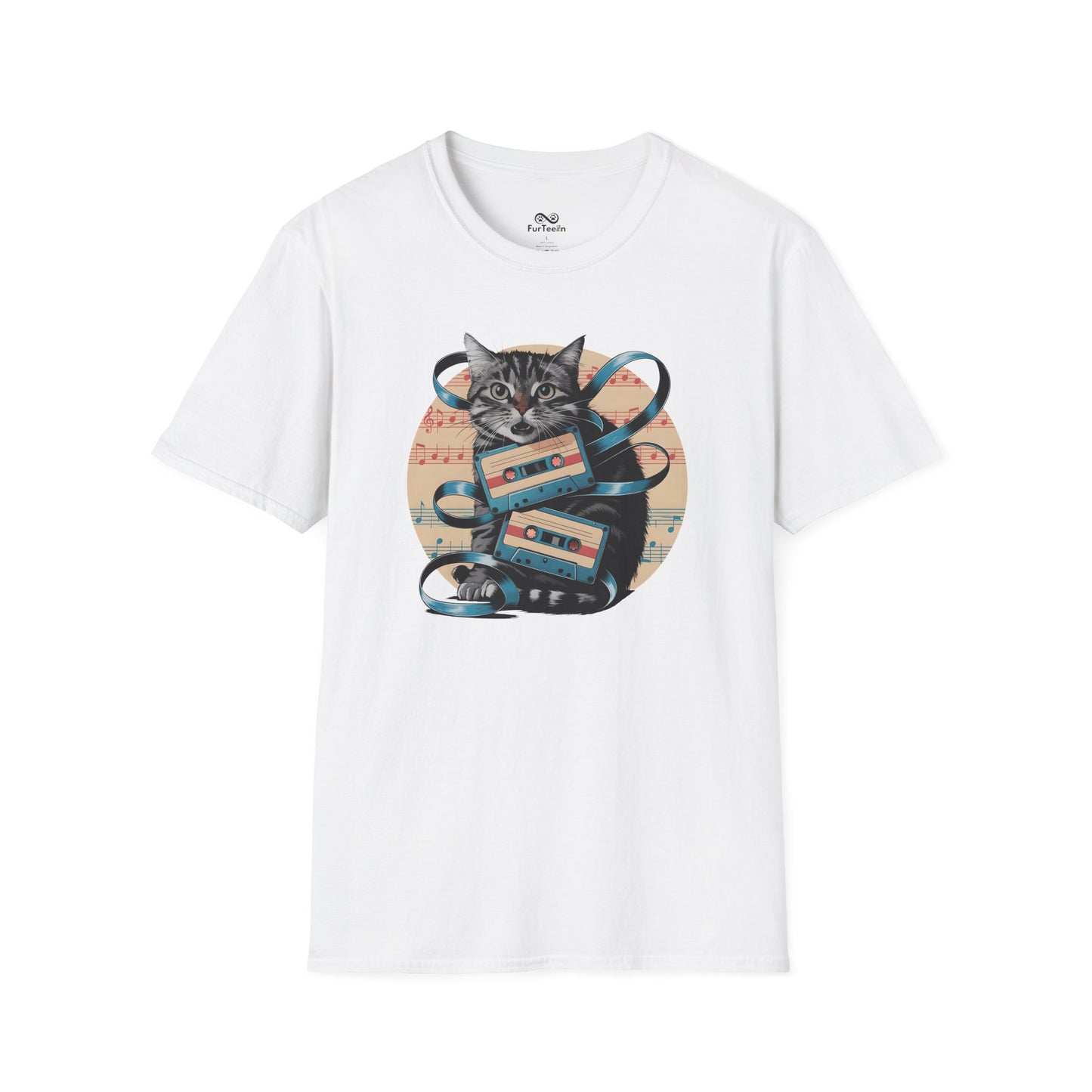 Retro Sun Vintage Graphic Unisex Cat T-Shirt