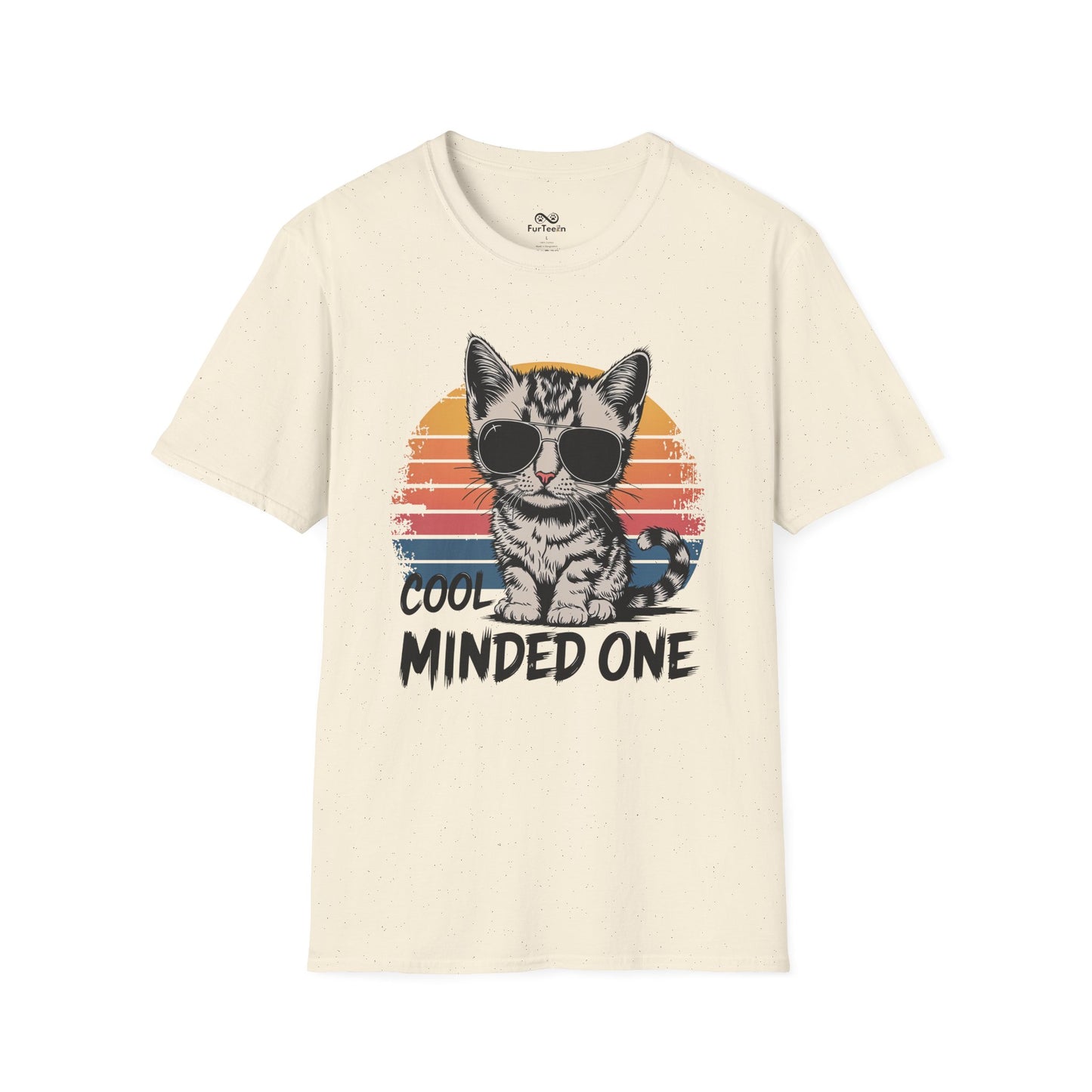 Cool Minded One Graphic Cat Unisex T-Shirt