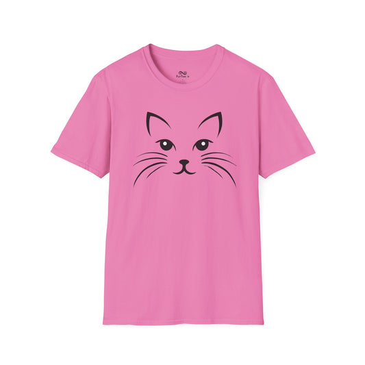 Minimalist Cat Unisex T-Shirt