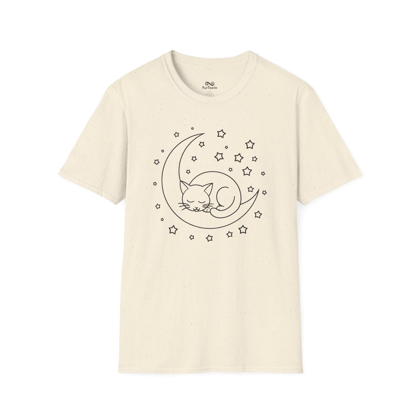 Simple Outline Cat Unisex T-Shirt