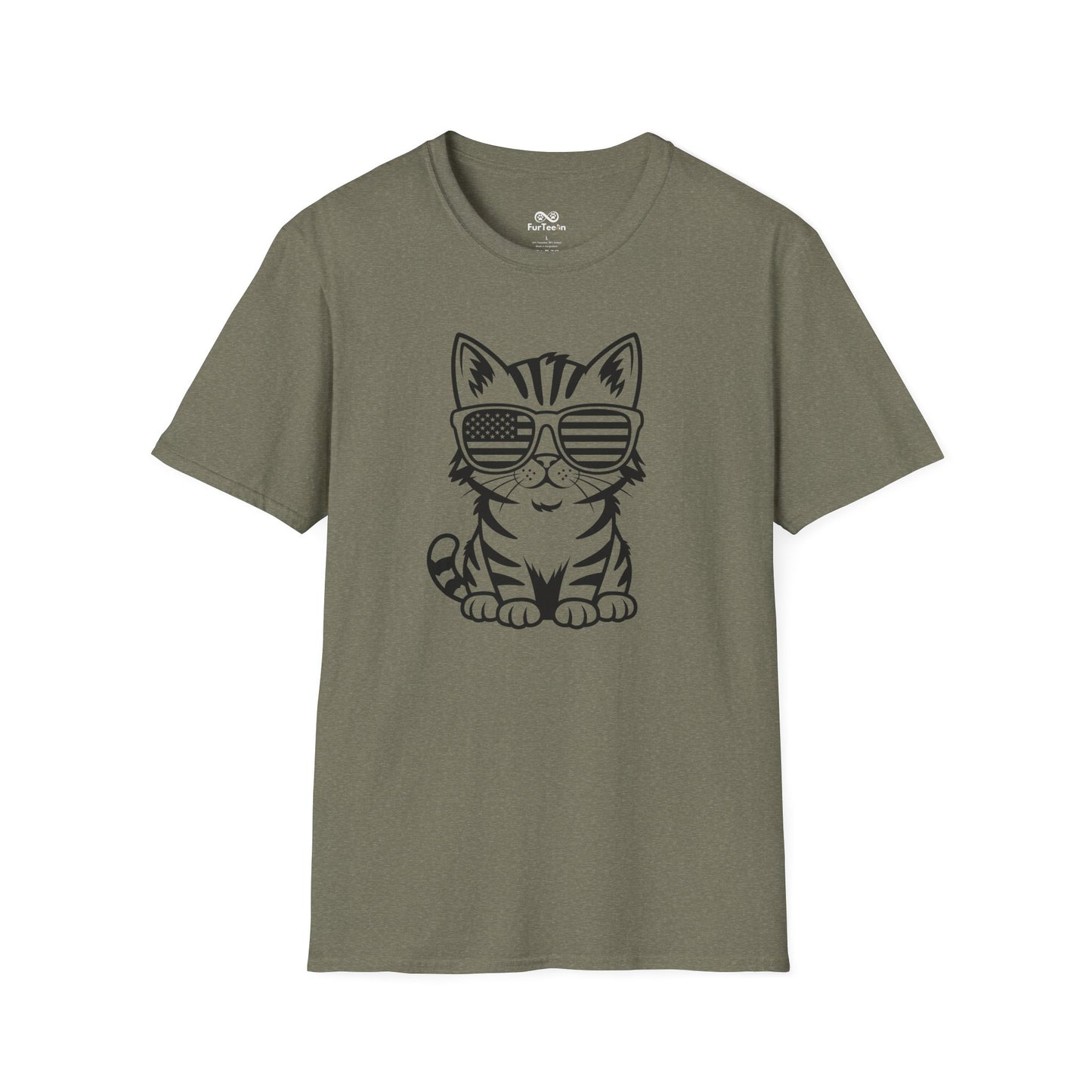 Outline Cat Unisex T-Shirt