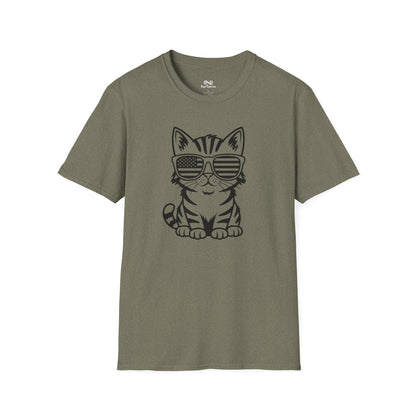 Outline Cat Unisex T-Shirt