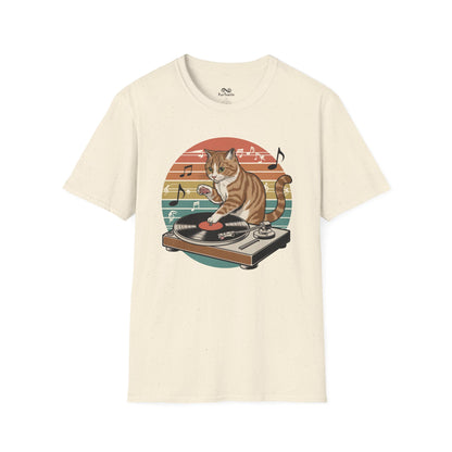 Retro Vintage Graphic Cat Unisex T-Shirt
