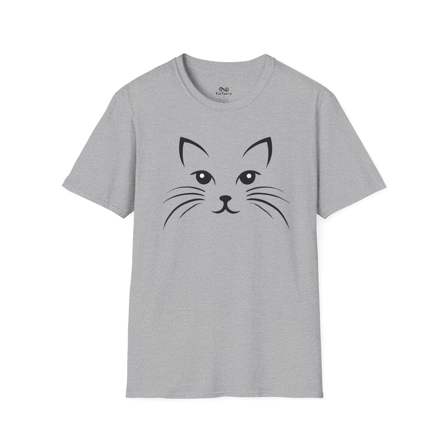 Minimalist Cat Unisex T-Shirt