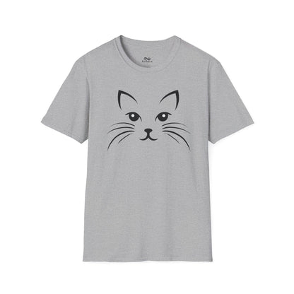 Minimalist Cat Unisex T-Shirt