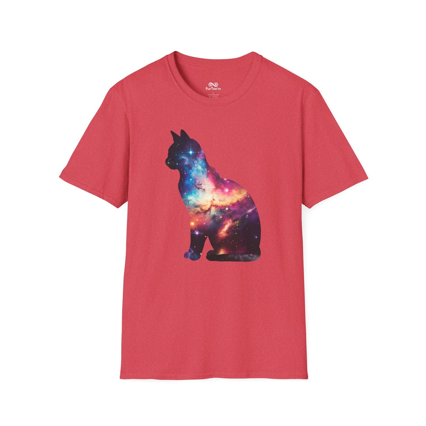 A Sleek Silhouette Cat Unisex T-Shirt