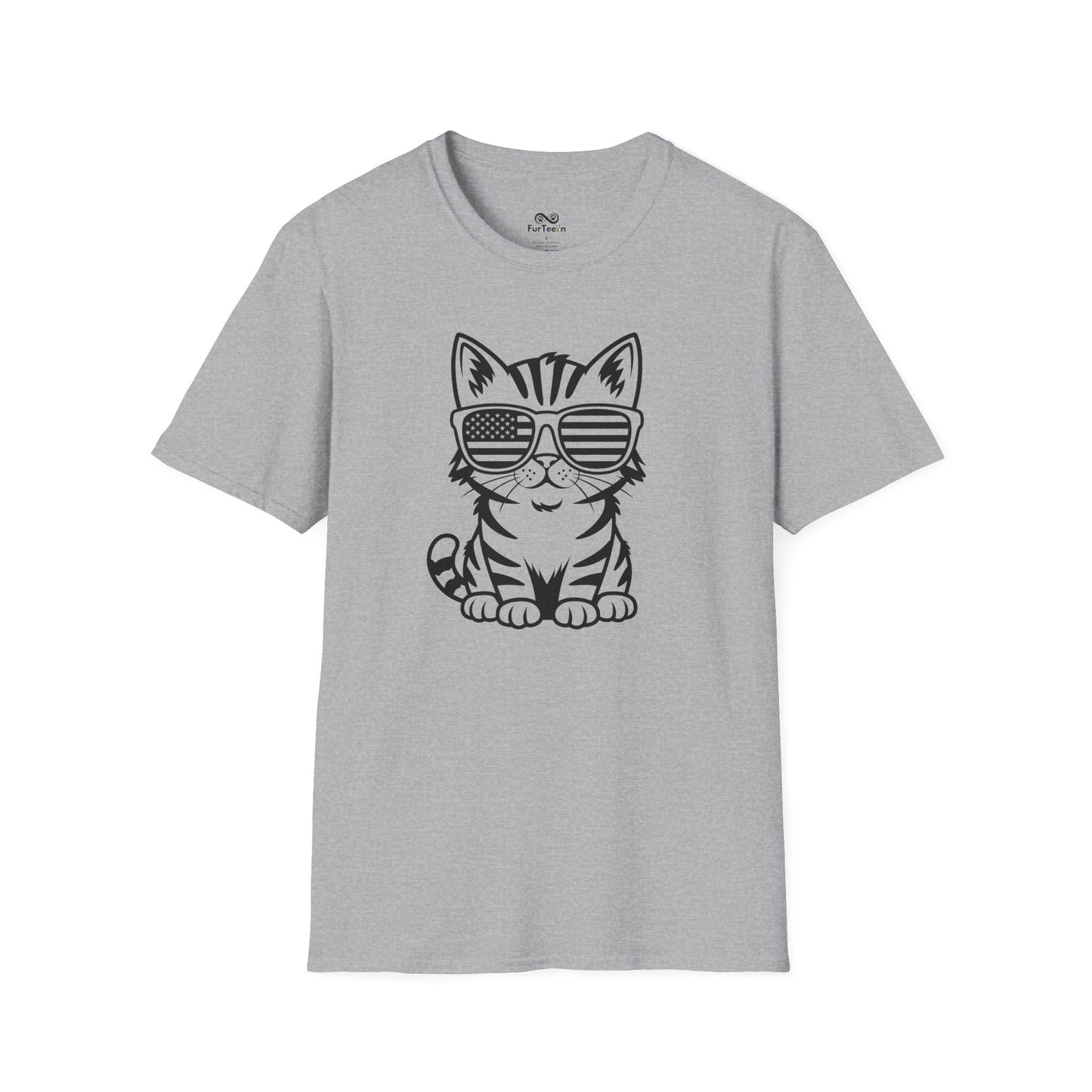 Outline Cat Unisex T-Shirt