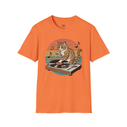 Retro Vintage Graphic Cat Unisex T-Shirt