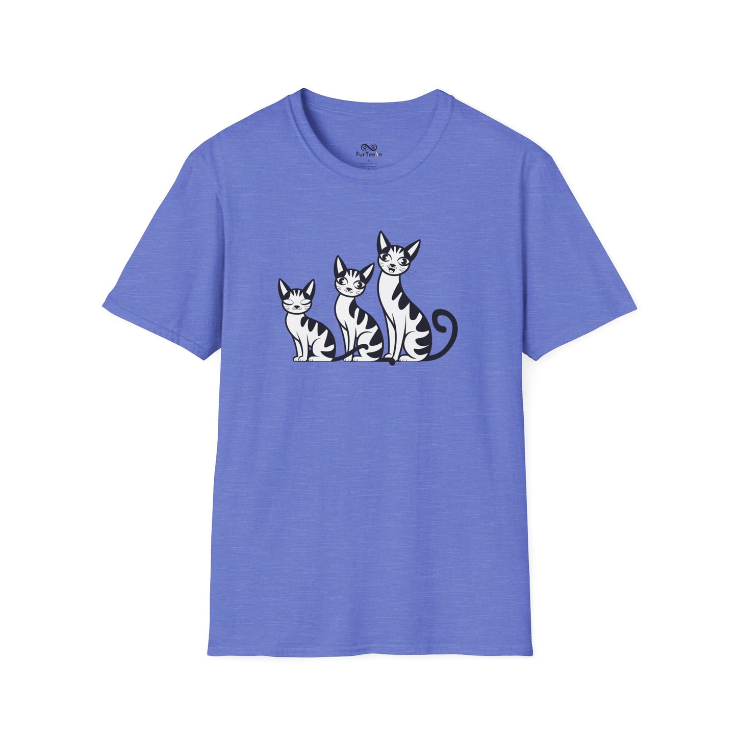 Simple Elegant Cat Unisex T-Shirt