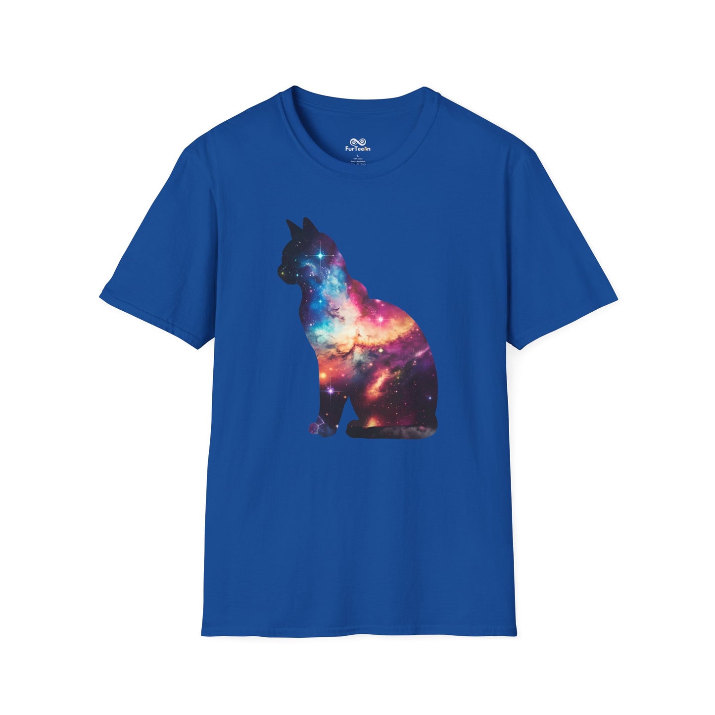 A Sleek Silhouette Cat Unisex T-Shirt