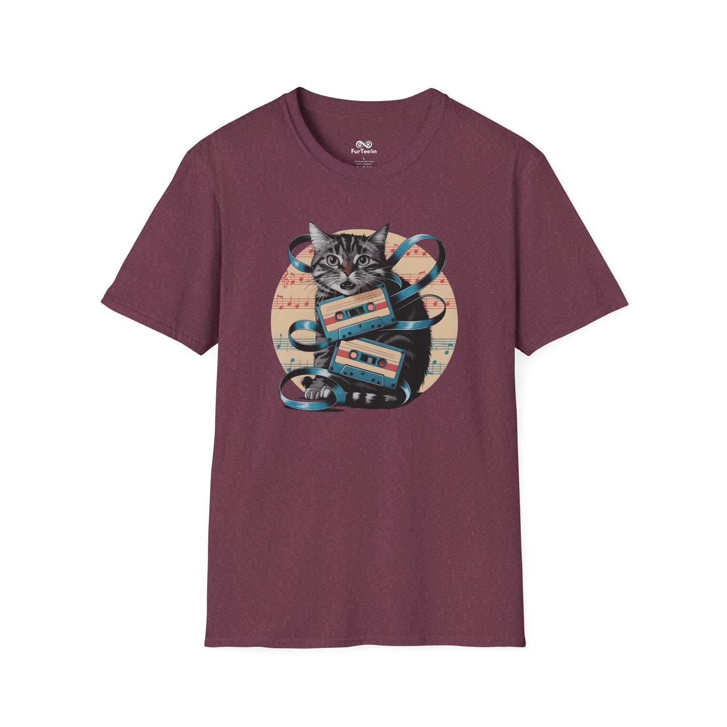 Retro Sun Vintage Graphic Unisex Cat T-Shirt