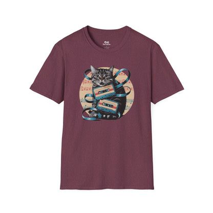Retro Sun Vintage Graphic Unisex Cat T-Shirt