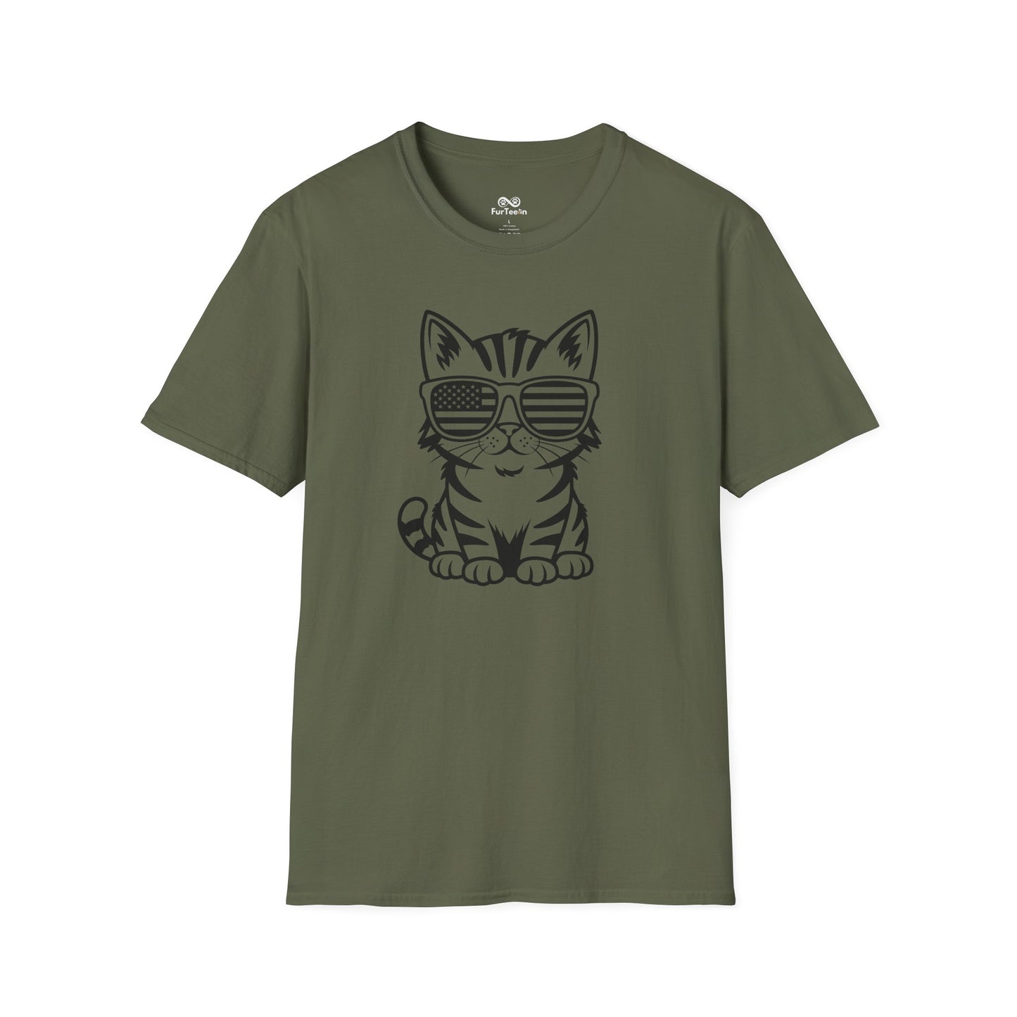 Outline Cat Unisex T-Shirt
