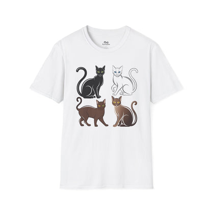 Graphic Cat Unisex T-Shirt
