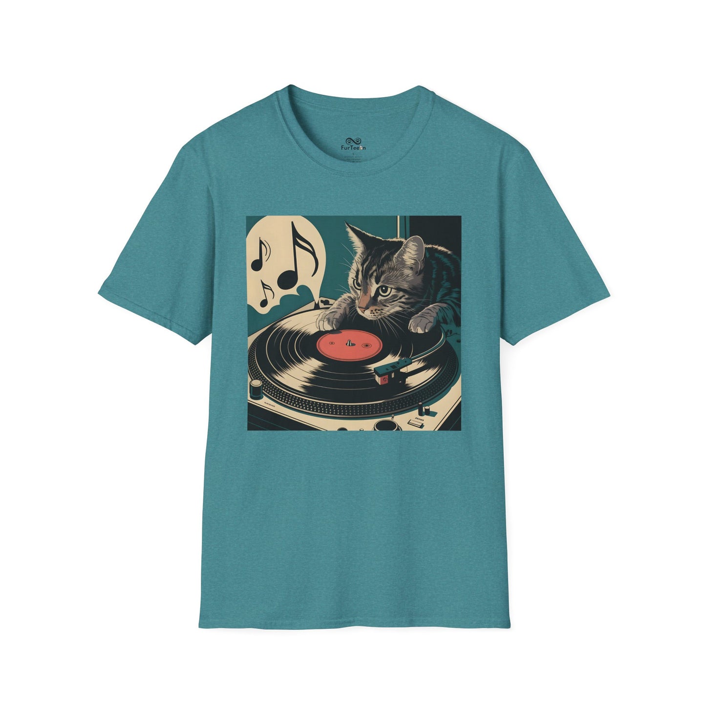 Retro Graphic Cat Unisex T-Shirt
