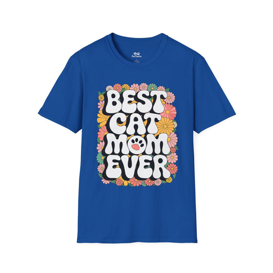 Best Cat Mom Ever Graphic Cat Unisex T-Shirt