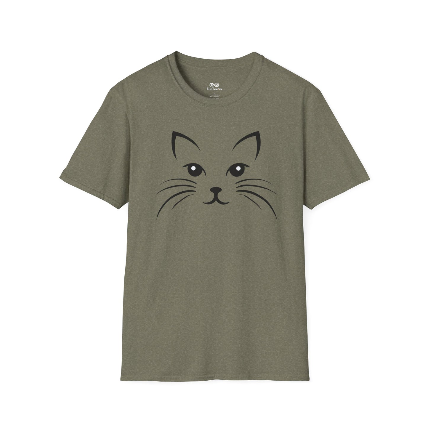 Minimalist Cat Unisex T-Shirt