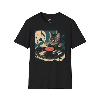 Retro Graphic Cat Unisex T-Shirt