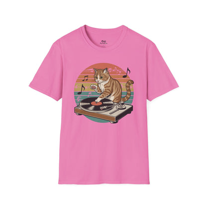 Retro Vintage Graphic Cat Unisex T-Shirt