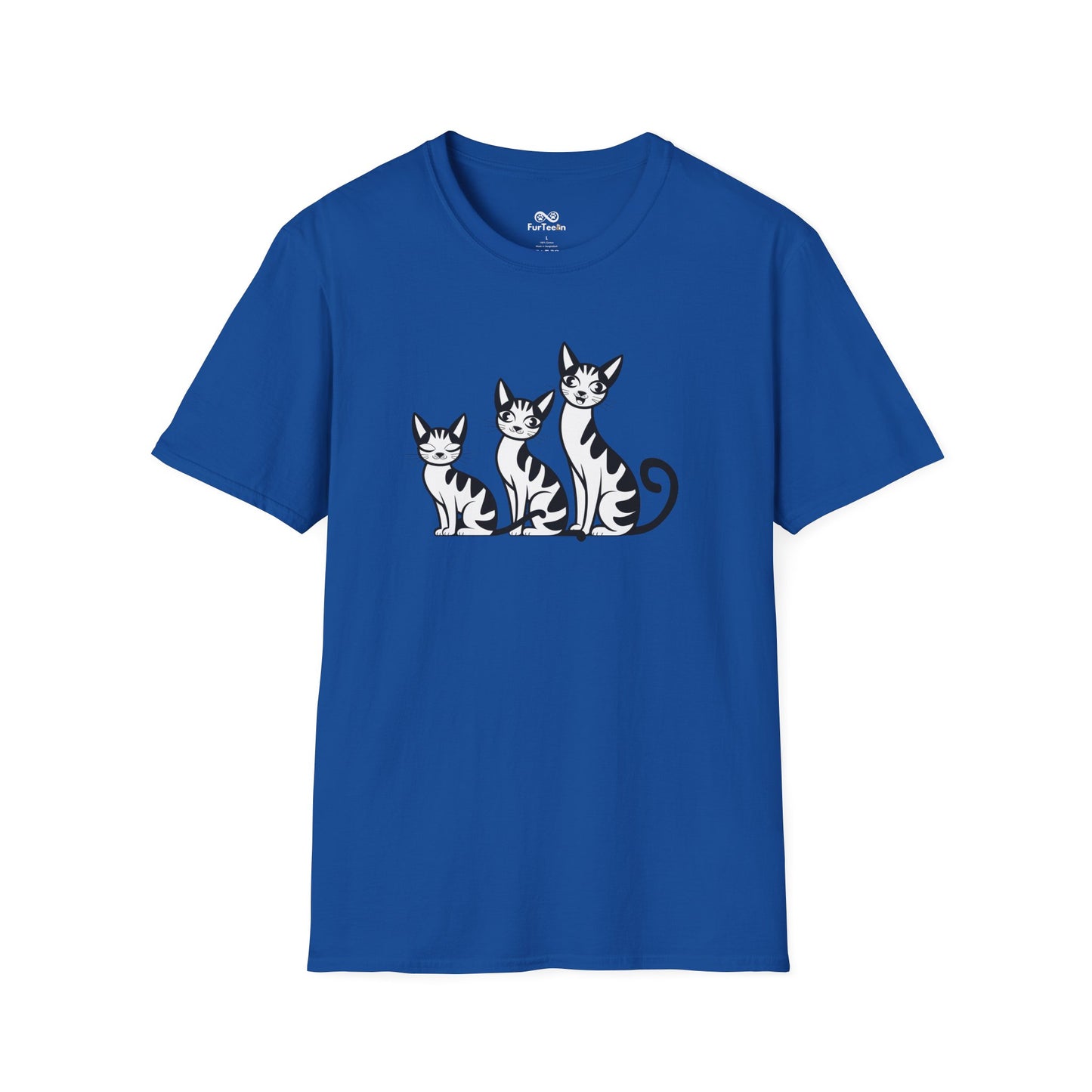 Simple Elegant Cat Unisex T-Shirt
