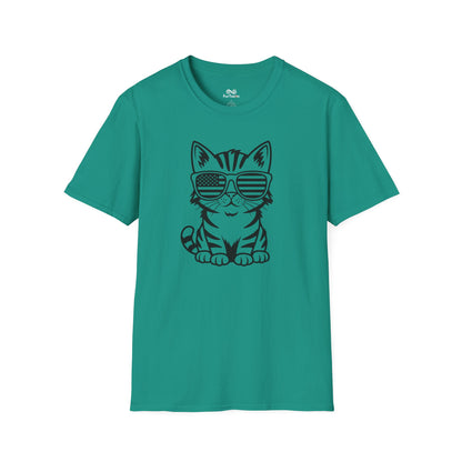 Outline Cat Unisex T-Shirt