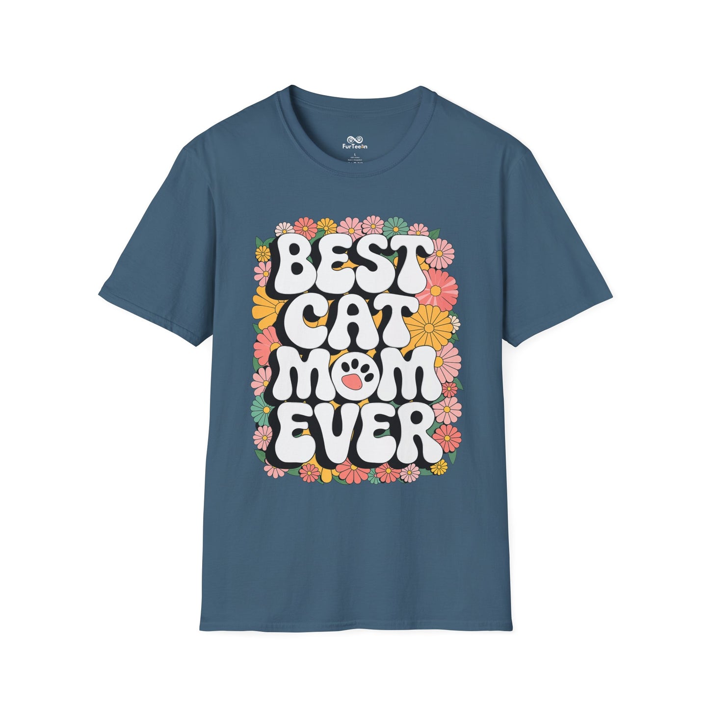 Best Cat Mom Ever Graphic Cat Unisex T-Shirt