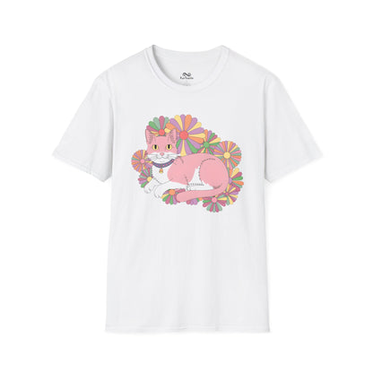 Vintage Graphic Cat Unisex T-Shirt