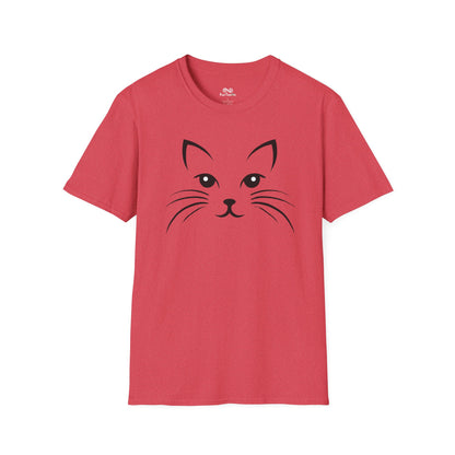 Minimalist Cat Unisex T-Shirt