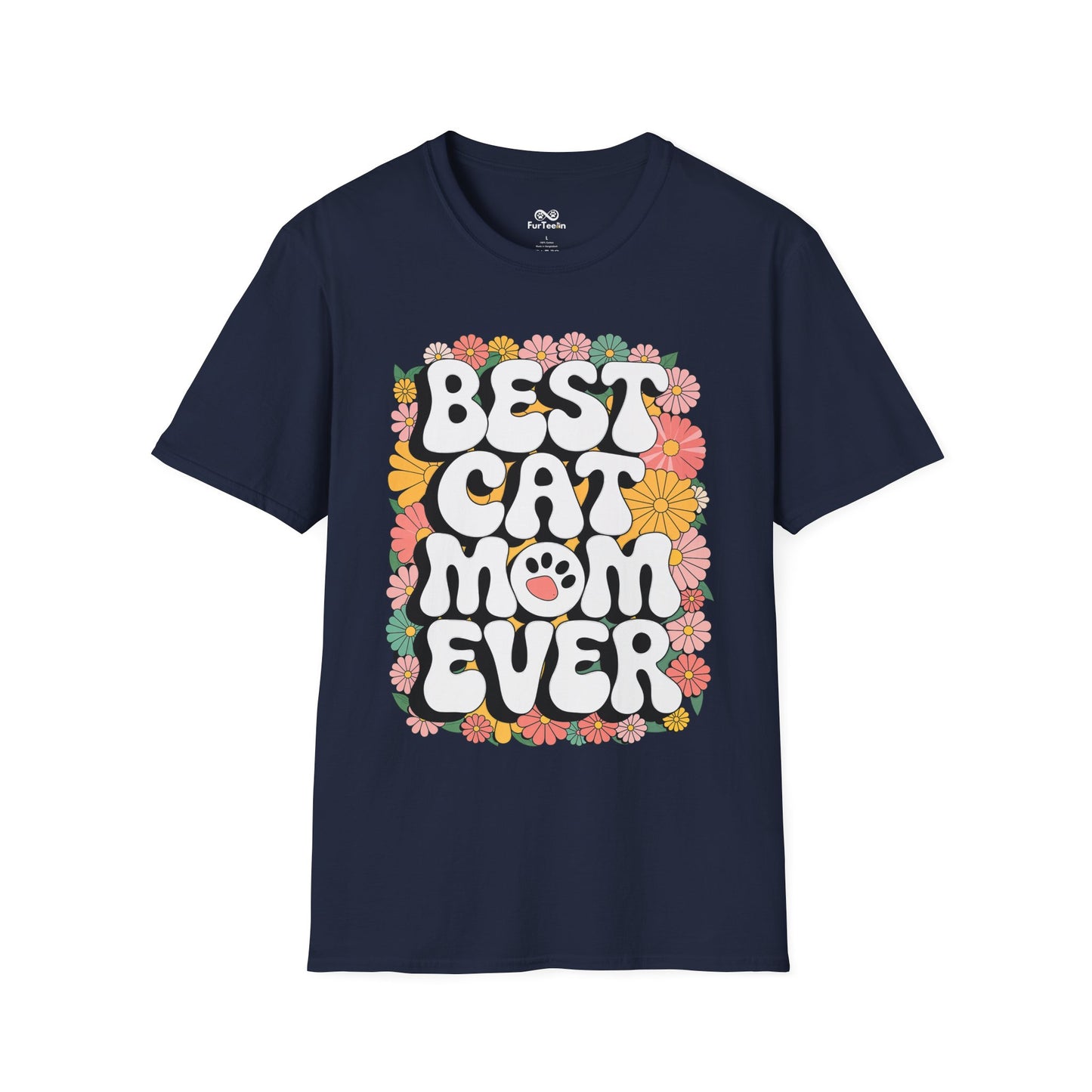Best Cat Mom Ever Graphic Cat Unisex T-Shirt
