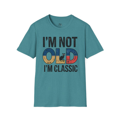 I'M Not Old I'M Classic Text Cat Unisex T-Shirt
