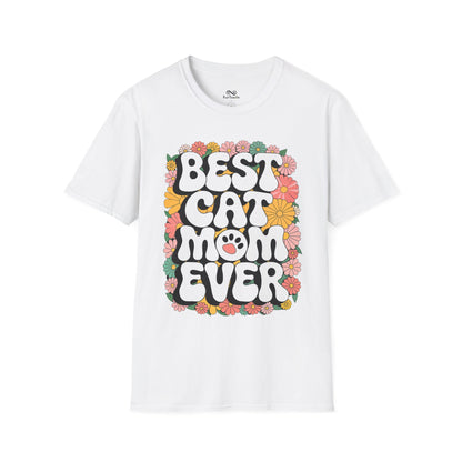 Best Cat Mom Ever Graphic Cat Unisex T-Shirt