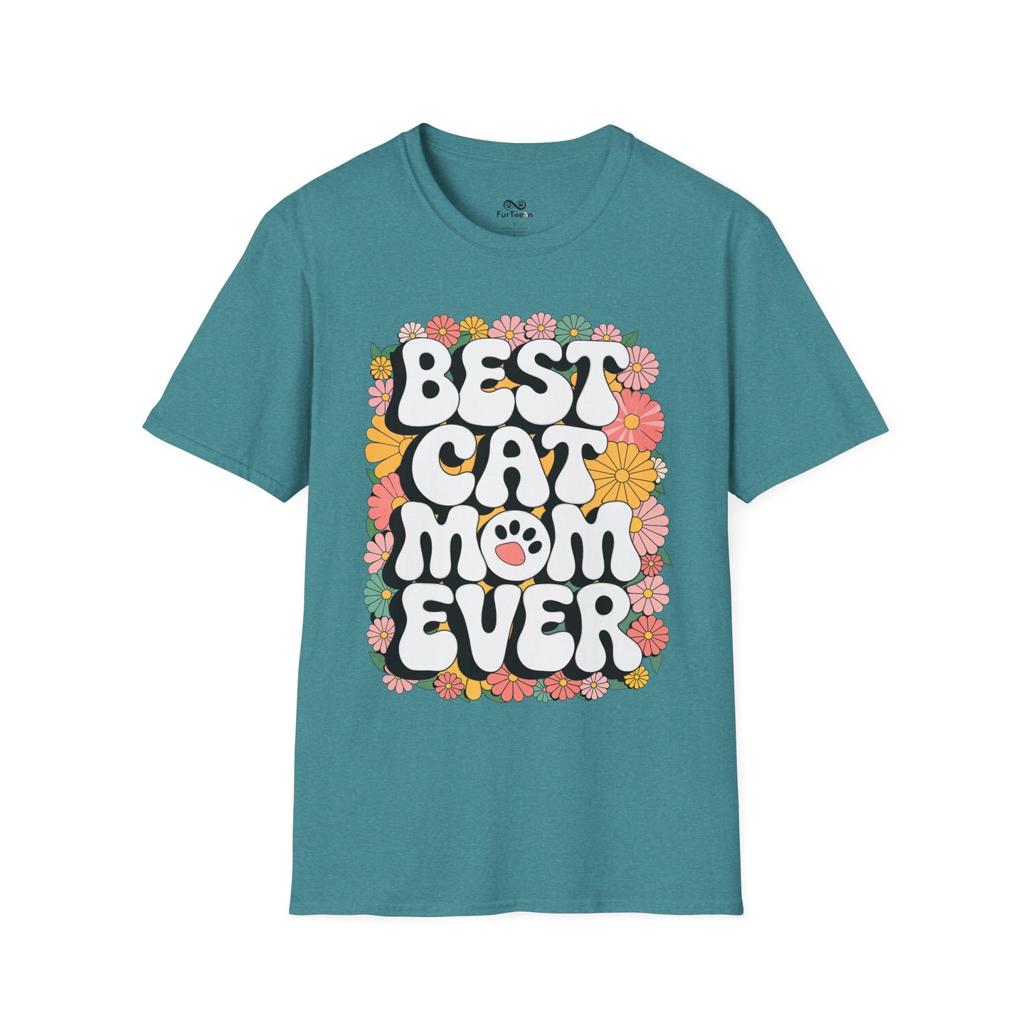 Best Cat Mom Ever Graphic Cat Unisex T-Shirt