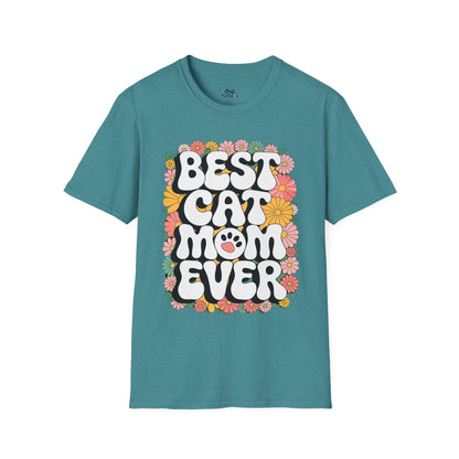 Best Cat Mom Ever Graphic Cat Unisex T-Shirt