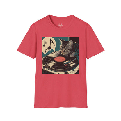 Retro Graphic Cat Unisex T-Shirt