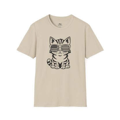 Outline Cat Unisex T-Shirt