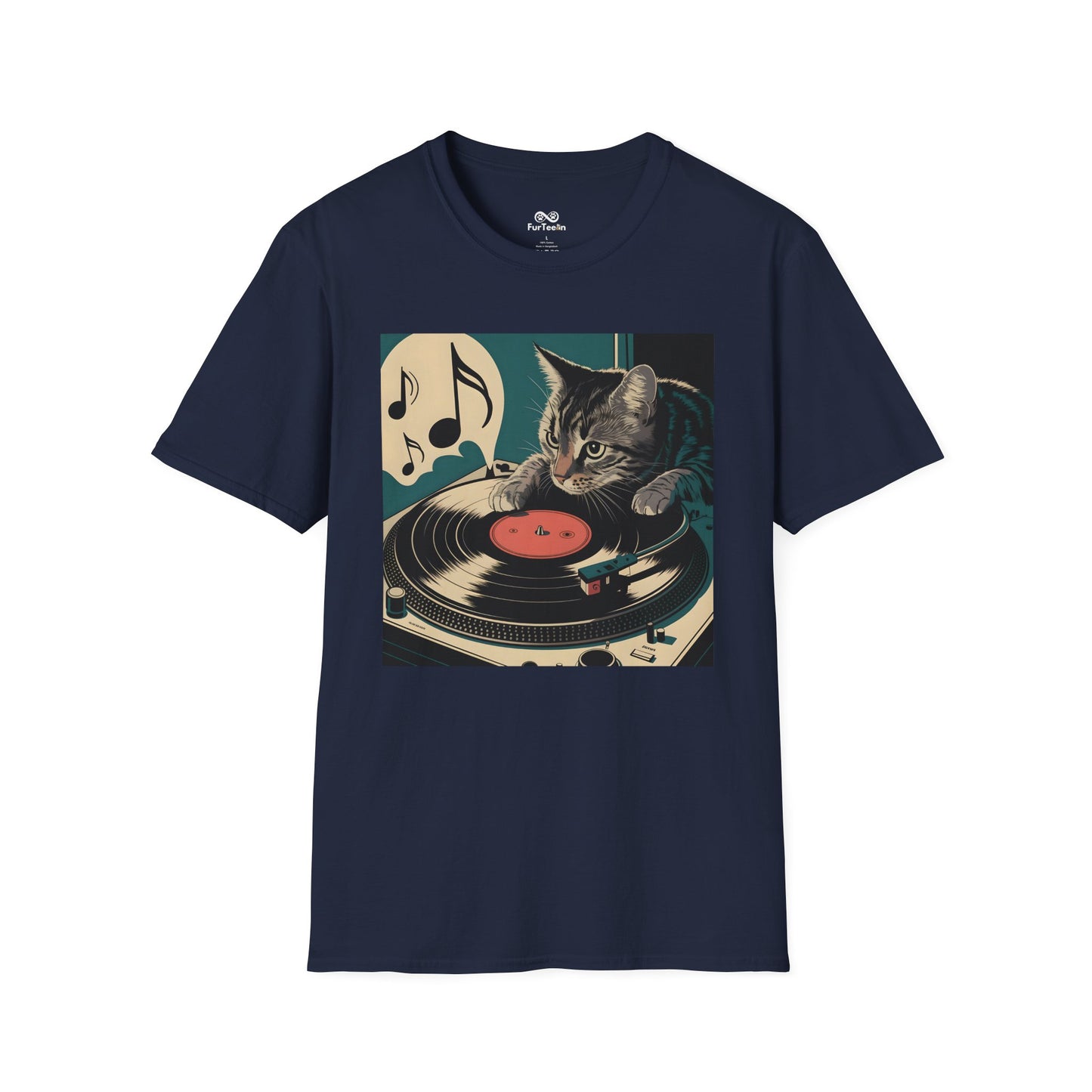 Retro Graphic Cat Unisex T-Shirt