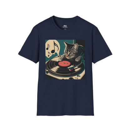 Retro Graphic Cat Unisex T-Shirt