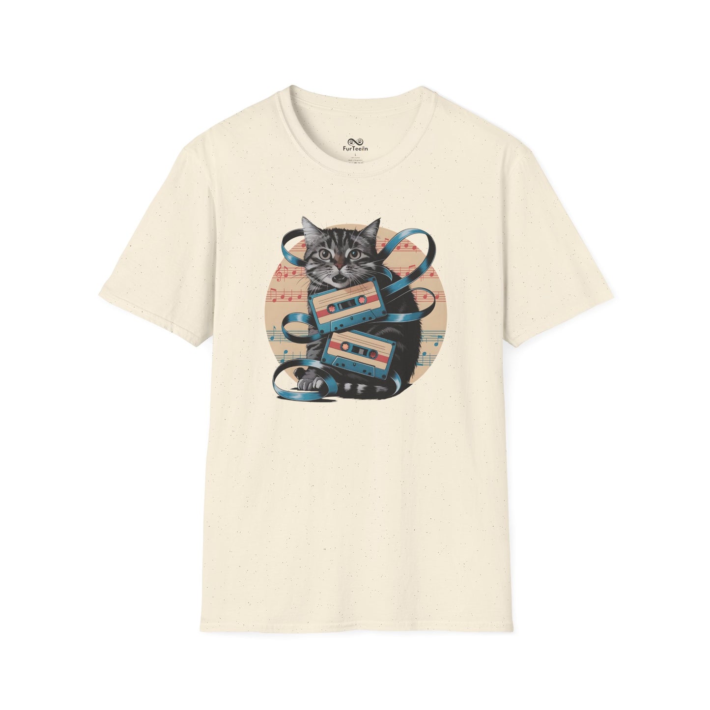 Retro Sun Vintage Graphic Unisex Cat T-Shirt