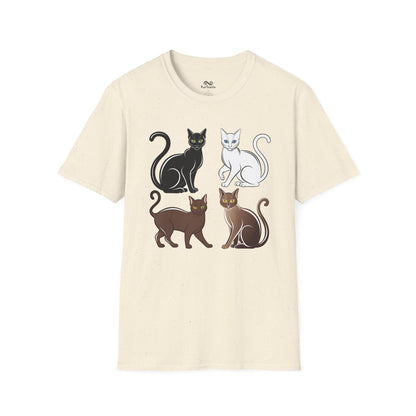 Graphic Cat Unisex T-Shirt
