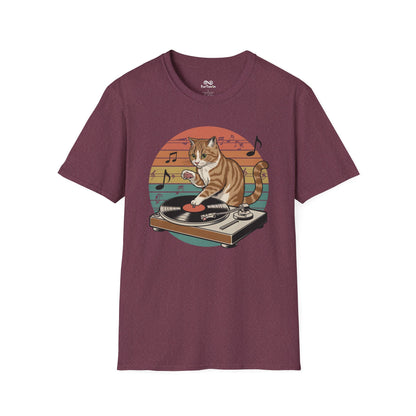 Retro Vintage Graphic Cat Unisex T-Shirt